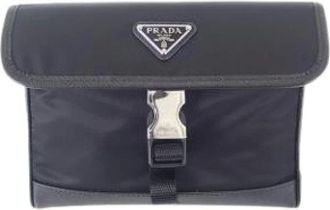 Prada Borsa a tracolla vintage in nylon Pre-owned - - Pre-owned - Uomo - Nero - ONE SIZE