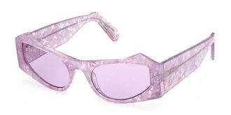 GCDS GD0022 80Y Mens Sunglasses Purple Size 53