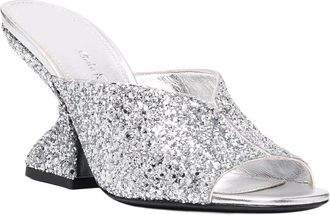 Ferragamo 80 Mm Sansu Leather Slide