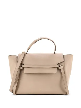 Celine Belt Bag Textured Leather Medium satchel - Neutrals
