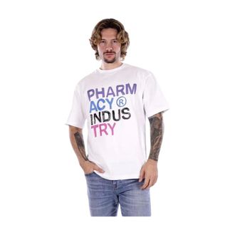 Pharmacy Industry Pharmacy Industry, Heren, Tops, Wit, Maat: XL Katoen