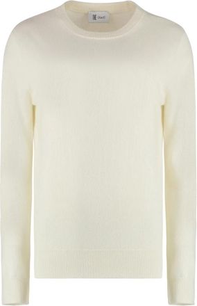 THE (ALPHABET) Truien & Vesten, Dames, Beige, L, Kasjmier, Kasjmier Zijde Gebreide Trui