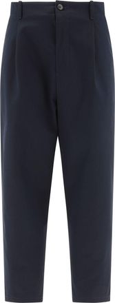 Valentino Mens Chino Trousers - Dark Blue Cotton - Size EU 50 (Mens)