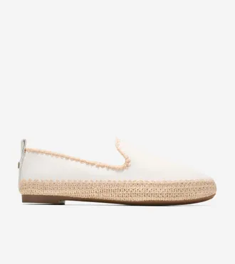Cole Haan Womens Cloudfeel Asbury Slip-On Loafers - White Size 6.5