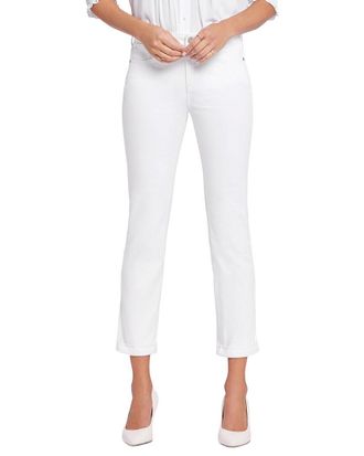 NYDJ Sheri Optic White Sheri Crop Jean
