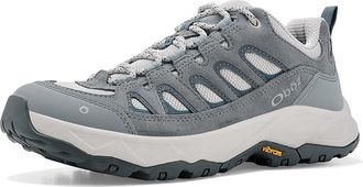 Oboz Footwear Sawtooth Ascent Low Womens Shoes Gray Owl : 10.5 B - Medium, Leather