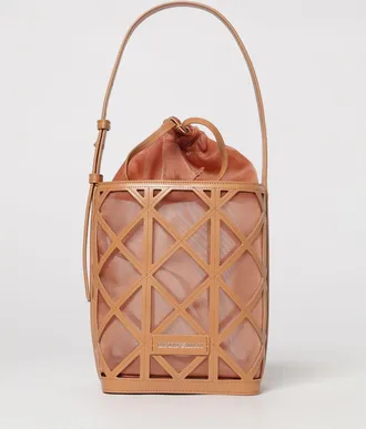 Emporio Armani Borsa in pelle sintetica e nylon a rete