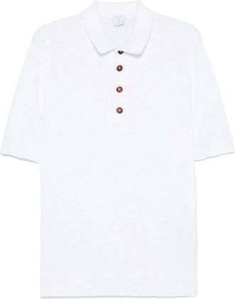 Eleventy Polo a maglia - Bianco