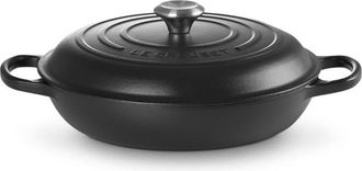 LE CREUSET Sart&eacute;n Baja Evolution 28 cm Negro