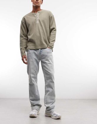 True Religion Ricky - Jeans lavaggio chiaro drover-Blu