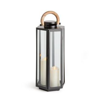 Napa Home & Garden Dockside Outdoor Lantern in Black at Nordstrom, Size Small