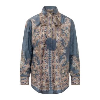 Zimmermann Camicia Valiant Relaxed - - Blouses & Shirts - Donna - Multicolore - L