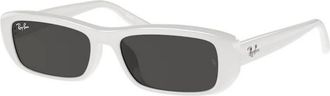Ray-Ban unisex, Accessoires, Wit, Maat: 55 MM