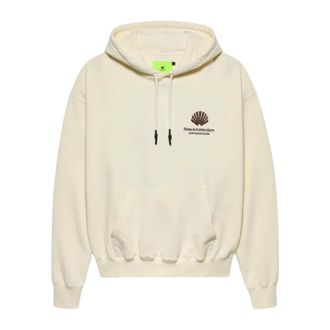 New Amsterdam Surf Association Logo Hoodie - - Sweatshirts & Hoodies - Uomo - Beige - L