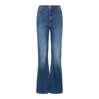 Ichi Pantalones Acampanados - Jeans - Mujer - Azul - W32 L32