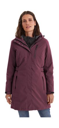Killtec Parka KILLTEC KOW 165 WMN PRK, Damen, Gr. 36, lila (pflaume), Obermaterial: 100% Polyester;Futter: 100% Polyester;F&uuml;llung: 100% Polyester, Jacken Park