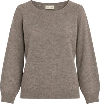 iBlues Iblues Truien - Dames - Truien - Beige - Maat: XL Wol