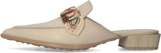 Hispanitas Schoenen, Dames, Beige, 36 EU, Leer, Instappers