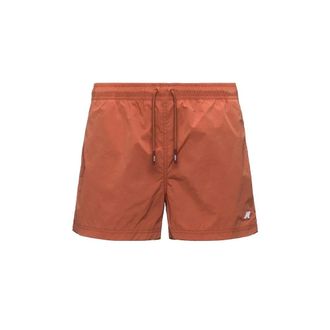 K-Way K8136Lw867 Swim Short - male - K-Way - Beachwear - Brown - XL - Swimwear