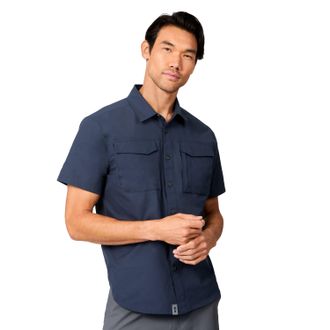 Free Country Mens Sedona Rip-Stop Short Sleeve Explorer Shirt