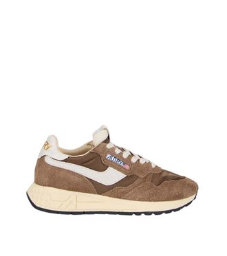Autry Brown Windspin Low Sneakers