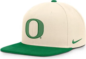 Nike Oregon Campus Prep Nike Mens Dri-FIT College Adjustable Hat in Brown | NC120C3IUON-TRY