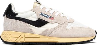 Autry Low-Top Sneakers with Suede, Nylon, and Mesh Accents