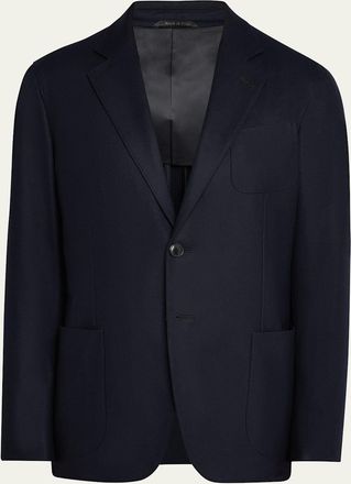 Giorgio Armani Mens Stretch Cashmere Blazer