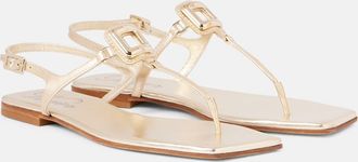 Roger Vivier Sandali infradito Viv By The Sea in pelle