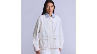 Levi's Lined Chore Coat - Womens - XL - Blue
