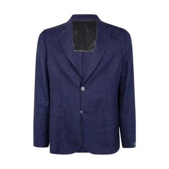 Barba Hombre, Chaquetas, Azul, Talla: M