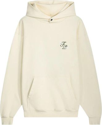 Filling Pieces Hoodie Topiary - Heren - Hoodies - Beige - XL - Katoen - Hoodies & sweatvesten