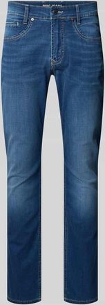 M.A.C Regular Fit Jeans aus Baumwoll-Mix in Blau, Gr&ouml;&szlig;e 31/30