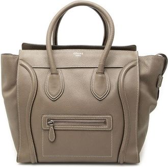 Celine Pre-owned Celine Mini Calfskin Luggage Tote Ladies 1X59EK4C5F5SJRGW