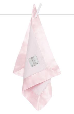 Little Giraffe Luxe Faux Fur Blankie in Pink at Nordstrom