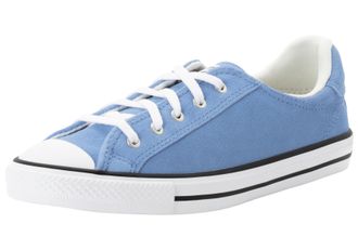 Converse Sneaker CONVERSE CHUCK TAYLOR ALL STAR DAINTY LUCKY, Damen, Gr. 38,5, weiss (open sky, wei&szlig;, schwarz), Leder, Schuhe Sneaker