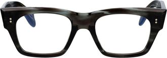 Cutler and Gross Occhiali squadrati - Verde