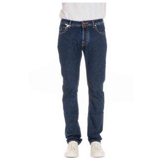 Jacob Cohen Jeans, Heren, Blauw, W37, Denim, Denim Bard Fit Jeans