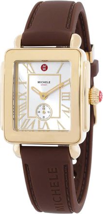 Michele Deco Sport Mid Quartz White Dial Ladies Watch MWW06H000008