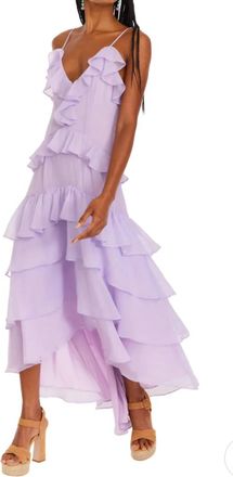 Allison New York Cassidy Maxi Dress In Lilac