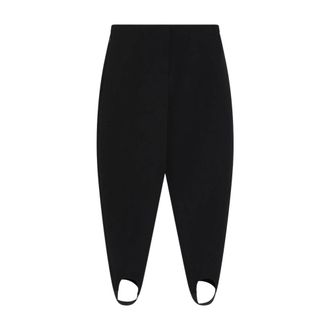 Loewe Strugglebroek - Dames - Broeken - Zwart - Maat: 2XS Wol