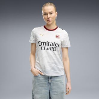 Puma Maglia gara Away AC Milan 26/27 da donna, Abbigliamento, Bianco, XL