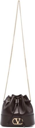 Valentino Garavani Tassen.. - Dames - Schoudertassen - Bruin - ONE Size - Nylon - Tassen