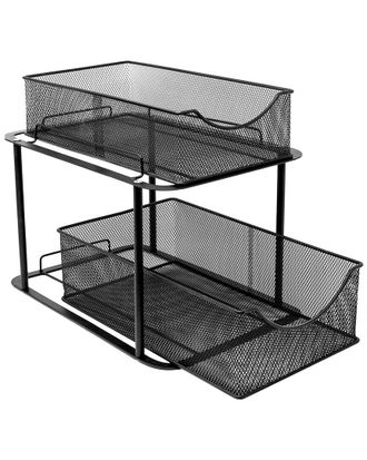 Sorbus 2 Drawers Steel Cabinet Stand