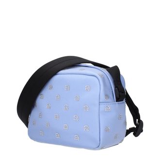 Alexander Wang Womens Light Blue Fabric Crossbody Bag
