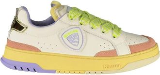 Blauer Leather Sneaker - Dames - Sneakers - Veelkleurig - 41 EU - Leer - Schoenen