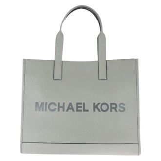 Michael Kors Pre-owned Tote Bag - Dames - Vintage Shopper - Grijs - ONE Size - Leer - Vintage