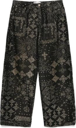 Untitled Artworks Hombre, Vaqueros, Negro, Talla: L