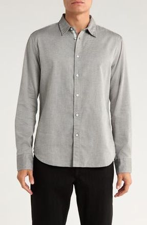 Rag & Bone Tomlin Cotton Dobby Button-Up Shirt in Chalk at Nordstrom Rack, Size Xx-Large