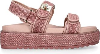 Steve Madden Womens Bigmona Pink Sandals - Size UK 8